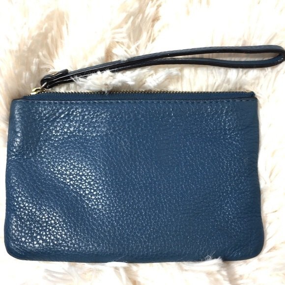 Kate Spade Highland Place Bee Wristlet Dark Denim - Picture 4 of 8